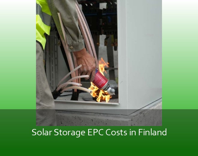 Solar Storage EPC Costs in Finland